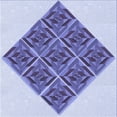 thumbnail image 1 of Ahgly Company Tapis d'Intérieur Lavables en Machine, Carrés d'Ardoise de Transition, Carrés de 7', 1 of 7