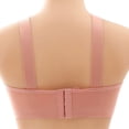 thumbnail image 5 of RYRJJ Wireless Support Bras for Women Full Coverage and Lift Plus Size Bras Wirefree Push Up Shaping Comfort Everyday Bralette Bras(Pink,4XL), 5 of 9