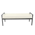 thumbnail image 2 of Bellamy Studio Has Arms Bench, Cream, 2 of 8
