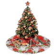 thumbnail image 4 of XMXY Halloween Christmas Tree Skirt, Christmas Gnome Santa Holiday Party Indoor Decorations Ornaments, 30" Inch, 4 of 5