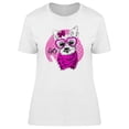 thumbnail image 1 of Cute Dog With Pink Heart Glasses Tee Women's -Image by Shutterstock, 1 of 2