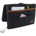 thumbnail image 1 of Organizador de almacenamiento versátil, soporte antideslizante para mesita de noche, material de fieltro duradero y suave al tacto para mesita de noche, sofá, dormitorios (negro), 1 of 5
