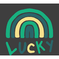 thumbnail image 2 of St. Patrick's Lucky Rainbow Charcoal Men's Crew Neck Short Sleeve Tee-3XL, 2 of 2