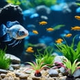 thumbnail image 5 of 10PC Fish Tank Accessories Aquarium Decorations Small Tank Decor Artificial Plants, Aquarium Decoration Accessories, Artificial Fish Tank Decor for Aquarium, 5 of 6