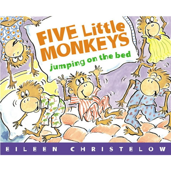 Five Little Monkeys Jumping On The Bed Book