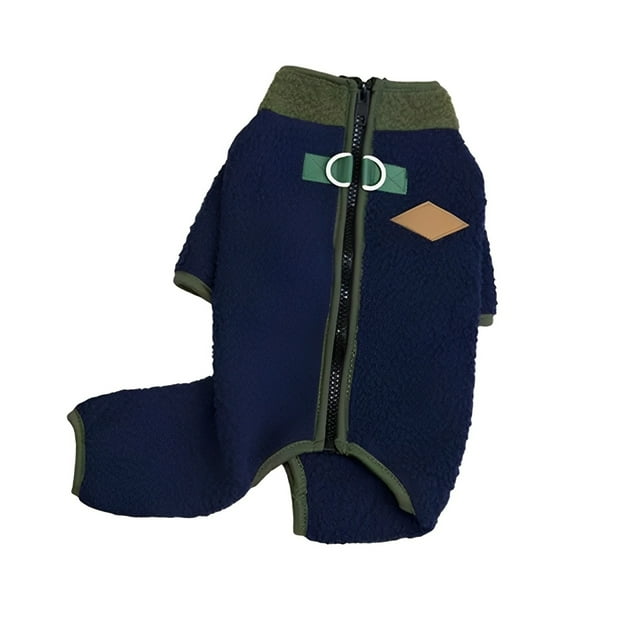 TIELUTT Winter Jumpsuit Coat with Back Zipper Soft for Small Medium Puppy Winter Coat Pet Clothes Hangers Pet Clothes for Cats Pet Clothes Rack Pet Clothes Rack Hanger Pet Clothes for Small Dogs Girl