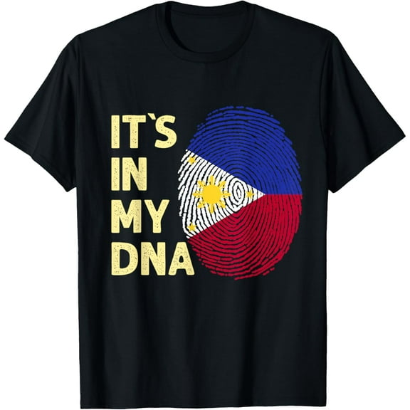 Philippines In My DNA Philippine Flag Team Philippines T-Shirt