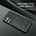 thumbnail image 2 of Allytechgroup Magnetic for Samsung Galaxy A05S Case, Compatible with MagSafe Support Magnetic Car Phone Mount PU Leather Slim Phone Case for Women Men for Samsung Galaxy A05S, Gray, 2 of 10