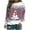 Pink, variant on lcziwo Women Ugly Christmas Sweatshirt 2024 Cute Sweater Tops Funny Snowman Print Pullover Loose Fit Plus Size Sweatshirts Casual Trendy Pullovers Blue,XL