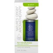 (2 Pack) Natureâs Originâ¢ Aromatherapy for Mindfulness Essential Oil Blend Roll-On, 15 ml