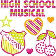 Blue Mountain Wallcoverings 12440503 High School Musical Self-stick Wall Accent Stickers Set