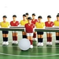 thumbnail image 4 of LOLIPPYY White Foosball for Mini Desktop Soccer Game, and Portable Tabletop Set, 4 of 8