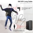 thumbnail image 4 of Orzero 16ft /5m Replacement Oculus Link Cable for Oculus Quest 2 / Quest, 5Gbps USB 3.2 Gen 13A High Transfering Data Speed with USB-C to USB-A Adapter for PC (Improved The Connector), 4 of 6