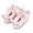 Lulu the Axolotl, variant on Oooh Geez Women's Funny Animal Fuzzy House Slippers, Cute Plush Indoor Non-Slip Shoes, Lulu the Axolotl, Size S