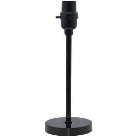 Mainstays 11 Stick Accent Lamp Base Black Metal Finish