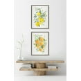 thumbnail image 6 of Kate and Laurel Sylvie Orange Citrus and Lemon Citrus Framed Canvas Wall Art Set by Patricia Shaw, 2 Piece 18x24 Gray, Colorful Soft Fruit Plant Art for Wall, 6 of 6