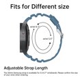 thumbnail image 6 of Htwon For Samsung Galaxy Watch 6 Classic 5 4 40/44/45/47mm Silicone Sport Band Strap, 6 of 16