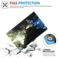 thumbnail image 5 of Techcircle Samsung Galaxy Tab A7 Lite 8.7 Case SM-T220/T225, Multi-Angle Folio Stand Magnetic Leather Cover with Card Slots & Pencil Holder - Gold Butterfly, 5 of 6
