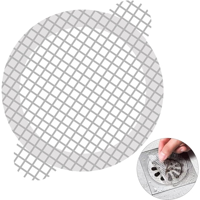 Paquete de 25 atrapapelos desechables para ducha, desagüe de ducha desechable