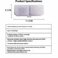 thumbnail image 4 of Transemion Water Fountain filter for element 4-Layer Filtration -Quiet Pet For Cats 2L Stainless With Pump Pet Fountain Water For TY06, 4 of 6