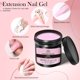 thumbnail image 5 of BORN PRETTY Clear 225g Jelly Extension Esmalte de uñas en gel camuflaje blanco lechoso Gel duro acrílico Nail Art Vernis semipermanente, 5 of 5