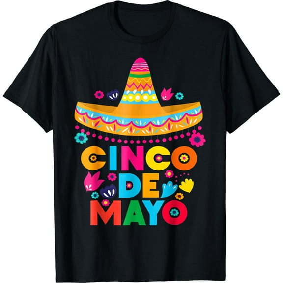 Cinco De Mayo Shirt Mexican Fiesta 5 De Mayo Women Men Girls T-Shirt