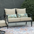 thumbnail image 7 of BPS 24x24 Inch Outdoor Deep Seat Cushion Set for Patio Furniture,  Fade Resistant Olefin Fabric Removable Cover - Khaki, 7 of 7