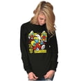 thumbnail image 5 of Smurfs Cute Kung Fu Smurfette Otaku Women's Long Sleeve T Shirt Brisco Brands S, 5 of 6