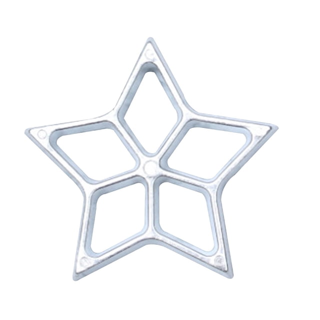 Less Than 5 Biscuit Moulds Hollow Five Pointed Star Shaped Frying Oil Cake Cake Shredded Radish Spoon Snack Frying Kitchen Baking Tool