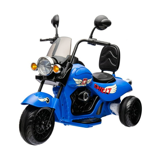Freddo 12V Chopper for 3+: Music, LED, Dual Speed, Safety Stop, Ride-On Motorcycle.