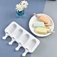 thumbnail image 3 of Moule à Popsicle 2 Pcs Moule à Popsicle en silicone Sans Bisphénol A Réutilisable et Facile à Démouler, 3 of 5