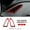 Red, variant on Real Soft Carbon Fiber Sticker For Subaru WRX/ WRX STI 2022 2023 2024 Car Side Air Vent Outlet Frame Interior Trim Accessories.