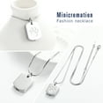 thumbnail image 5 of Personalized Urn Necklaces for Ashes Custom Photo / Text Stainless Steel Memorial Cremation Jewelry Keepsake Sympathy Gift Cremation Jewelry, 5 of 7