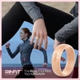 thumbnail image 2 of Rinfit Silicone Wedding Rings for Women - Infinity Collection - 5 Rings Pack, 2 of 12