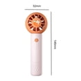 thumbnail image 2 of Ventilador enfriador sin aspas Ventilador eléctrico de astronauta USB ajustable de 3 velocidades (naranja) Tmvgtek Para estrenar, 2 of 7