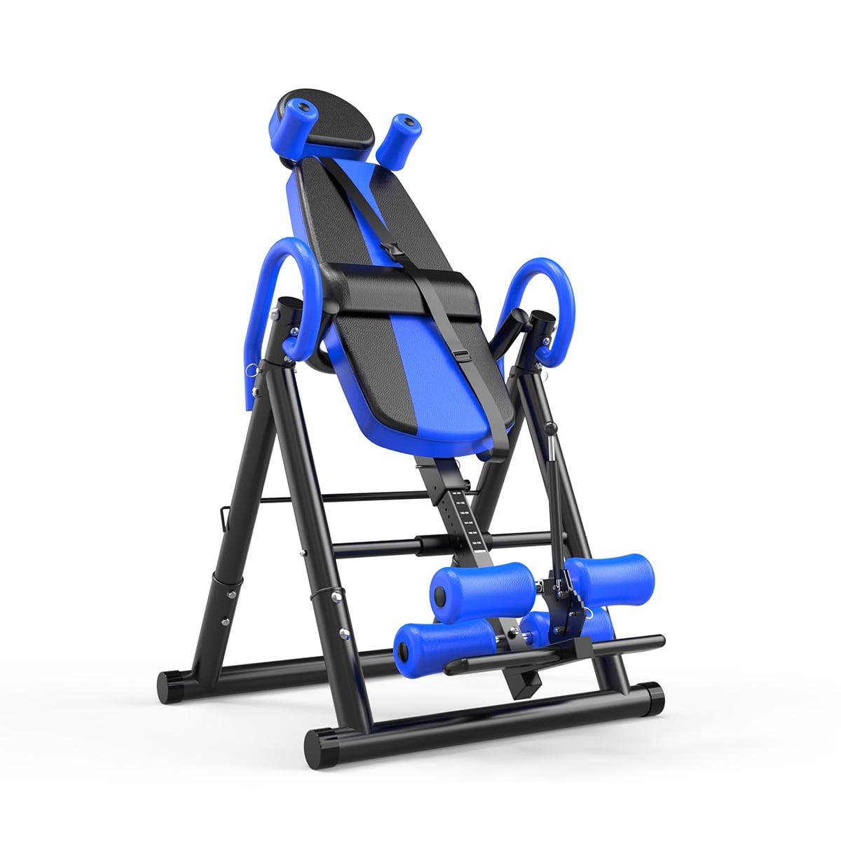 Foldable Gravity Inversion Table Chiropractic Back Exercise Stretcher