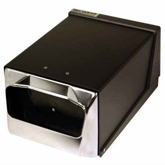 Manufacturer Varies Napkin Dspr,11 in D,5 1/2 in H,Black H3001BKC