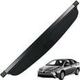thumbnail image 3 of Fit 2016-2019 Toyota Prius Retractable Cargo Cover For 2016 2017 2018 2019 Toyota Prius SUV Accessory Rear Trunk Privacy Shade, Black, 3 of 7