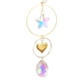 thumbnail image 2 of Colgante De Cristal Colgante De Cristal Decoración Metal Rainbow Collection Hanging Star Moon Crystal Prisms Home Decor (38), 2 of 4