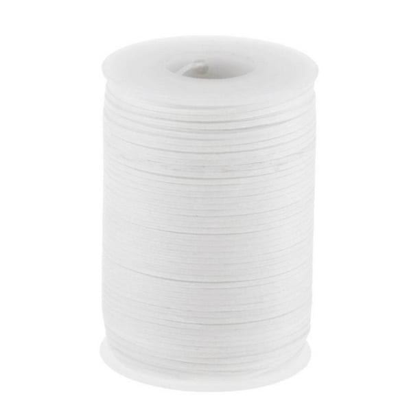 Waxthread polyester white 202 100 meters (100% polyester)