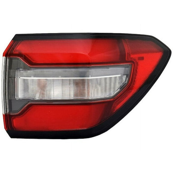 Right Outer Tail Light Assembly - Compatible with 2023 - 2025 Honda Pilot Sport Utility 2024