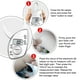 thumbnail image 4 of Eigraketly Calibrador de grasa corporal elegante y liviano: mida la salud sin esfuerzo Analizador de grasa corporal digital electrónico Probador Medidores de medidas dimensionales, 4 of 6