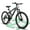 Gray, variant on POVANLI 27" Mountain Bike, 21-Speed Trail Commuter Bicycle