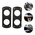thumbnail image 2 of KAKOWELY 2Pcs Car Motorcycle Charger Panel Practical Combination Car Panel Black,4.13"X1.65"X0.39", 2 of 4