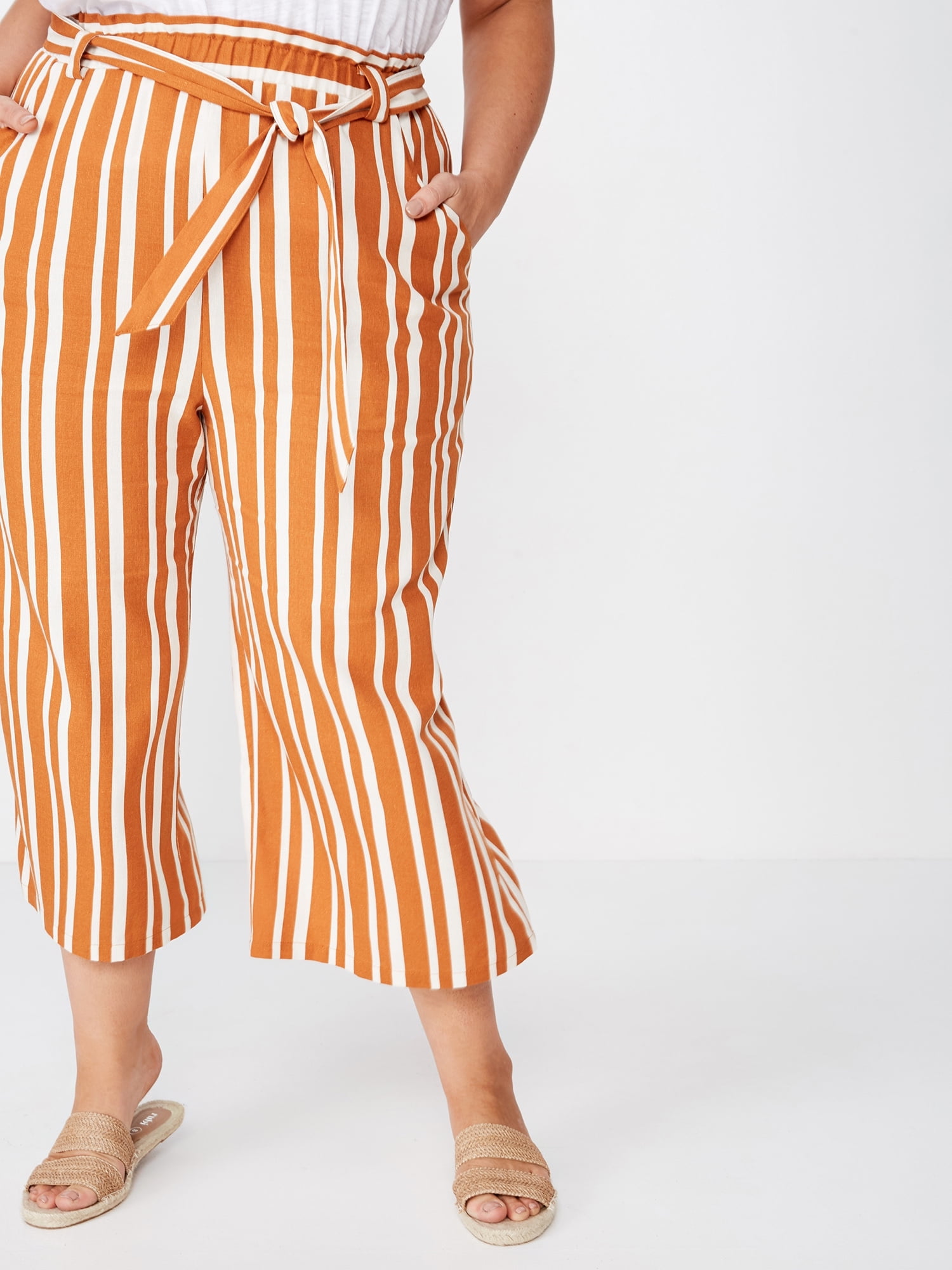 Cotton On Curve Paper Bag Culotte Pant
