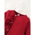 thumbnail image 4 of Baby Girls' Lace Decorated Jumpsuit With Headband, 4 of 5