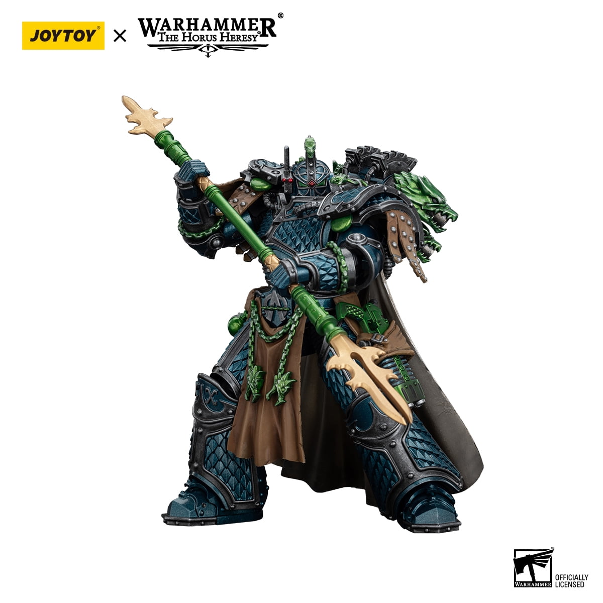 JOYTOY Warhammer 40K Alpha Legion Alpharius, Primarch of the XXth Legion Collection Model