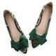 thumbnail image 2 of Zapatos planos TN TANGNEST para mujer, camuflaje verde, talla 42 (9), 2 of 7