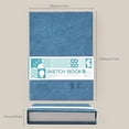 thumbnail image 5 of A6 Sketchbook 5.8"x4.1" - 120 Sheets/240 Pages(2 Pack), 180gsm Acid-Free Paper Blank Sketch Book, Hardcover Portable Artist Sketch Journal for Drawing, Illustration & Travel$$Art & Craft, 5 of 6