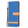 thumbnail image 2 of Ancove for Samsung Galaxy S23 FE Wallet Case with Wrist Strap,Premium Jeans PU Leather Card Slots Stand Magnetic Flip Folio Protective Cover for ,Blue, 2 of 5